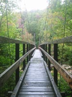 The Wilderness Trail bridge