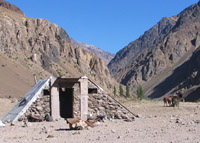 Ranger station at the trailhead