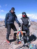 Rob & Bruce on the summit