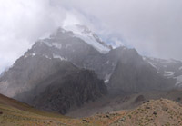 Our last view of Aconcagua