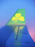 Flying in on Aer Lingus