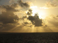 Sunset over the Aran Islands