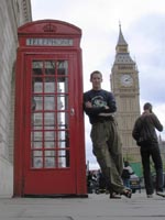 Rob Jagnow with London icons