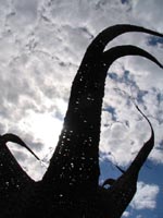 Exhibit outside the British National Museum