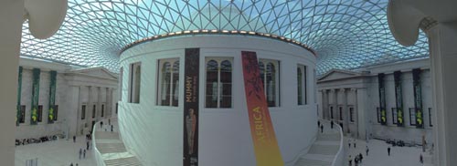 Interior of the British National Museum