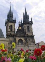 Prague old town square