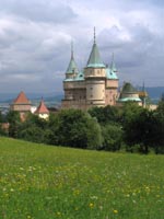 Fields above Bojnice Castle