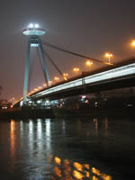 UFO Bridge in Bratislava