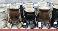 Cow-hoof yerba mate mugs - one of the tackier souvenir options